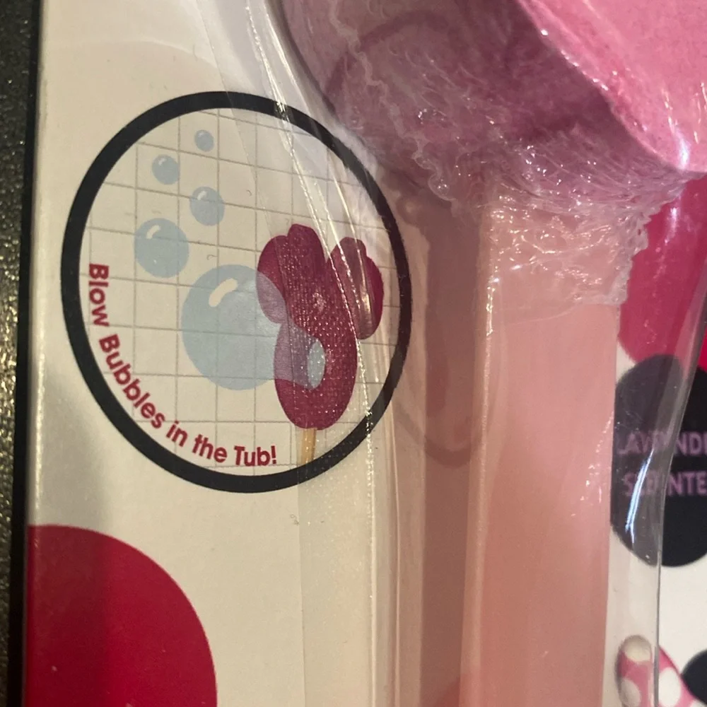 Disney Junior Minnie Mouse Lavender Scented Bubble Bath Bomb Wand